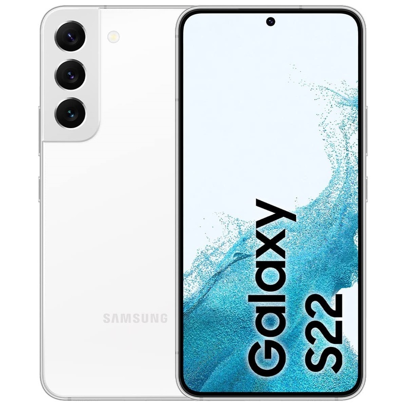 Смартфон Samsung Galaxy S22 8/128 ГБ, Белый фантом (SM-S901E)