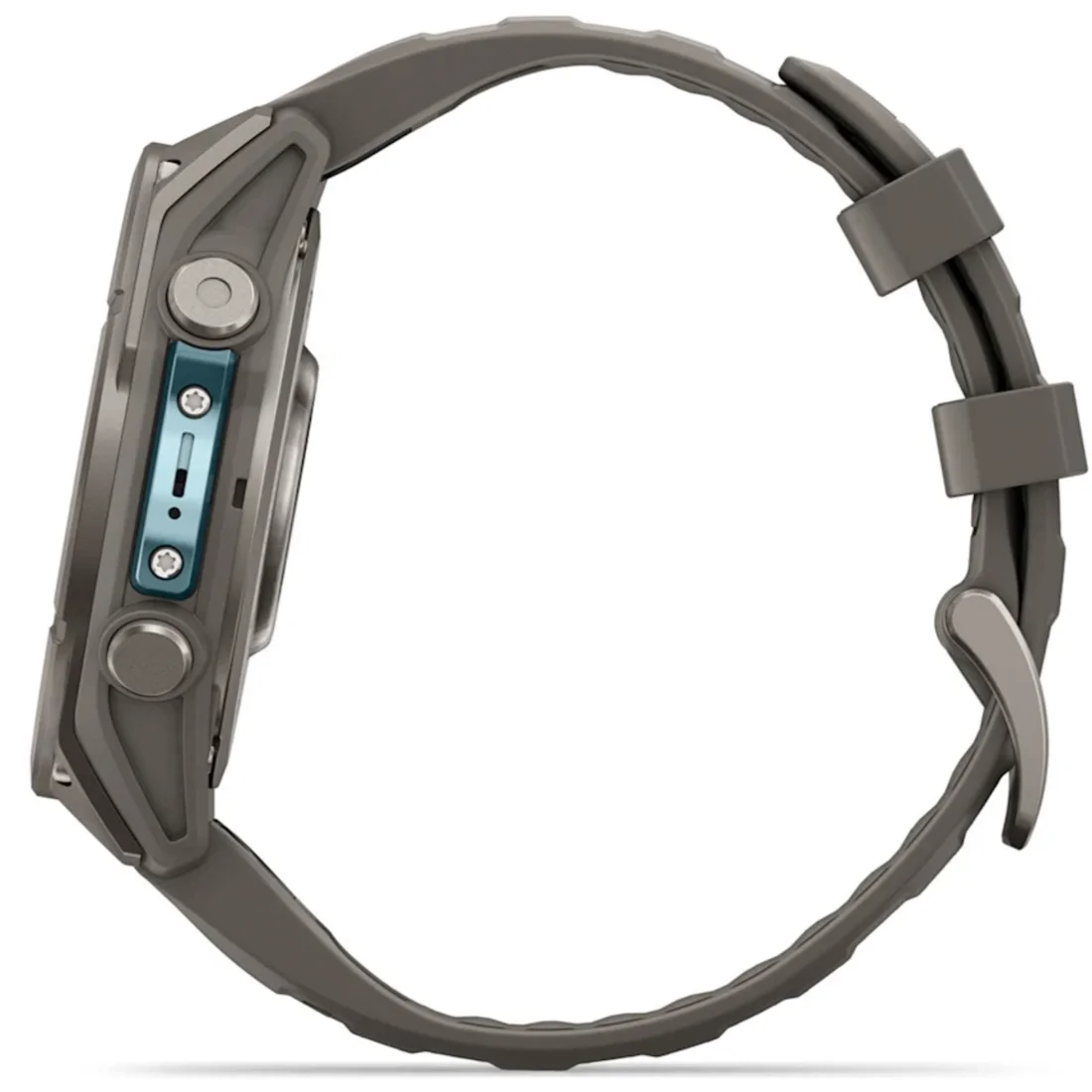 Умные часы Garmin fenix 9 - 47 mm Titanium with Pebble Grey Silicone Band (010-04762-01)