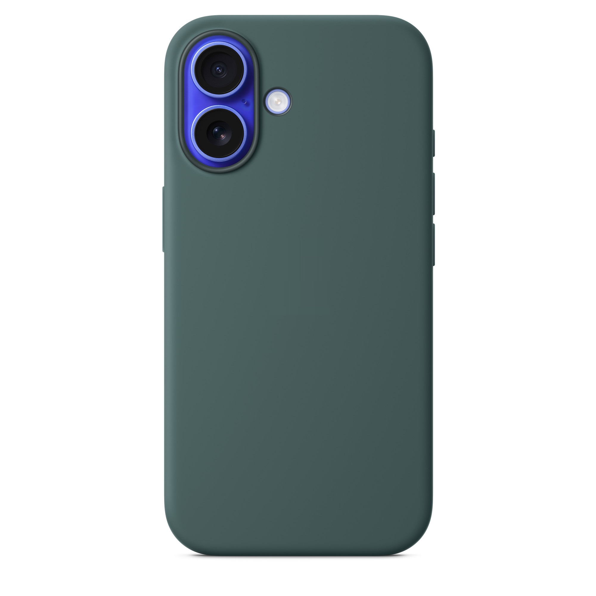 Силиконовый чехол Naturally Silicone Case with MagSafe Lake Green для iPhone 16