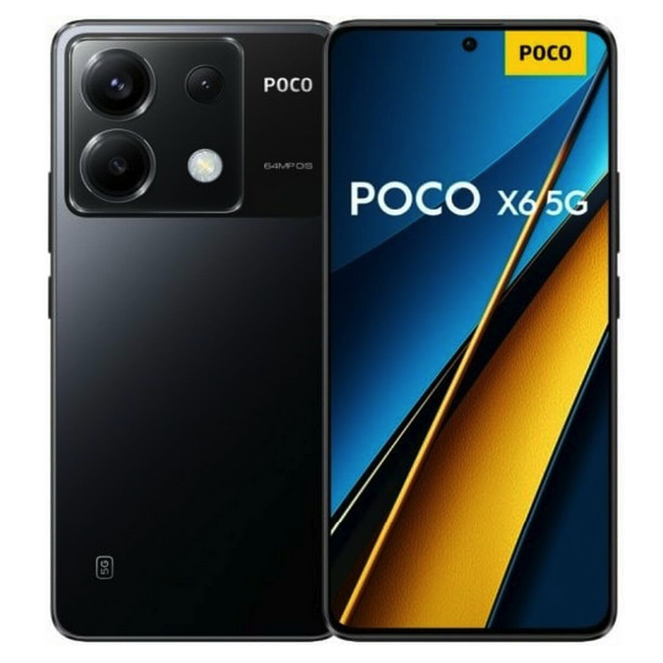 Смартфон Xiaomi POCO X6 5G 12/512 ГБ Global, Dual nano SIM, черный