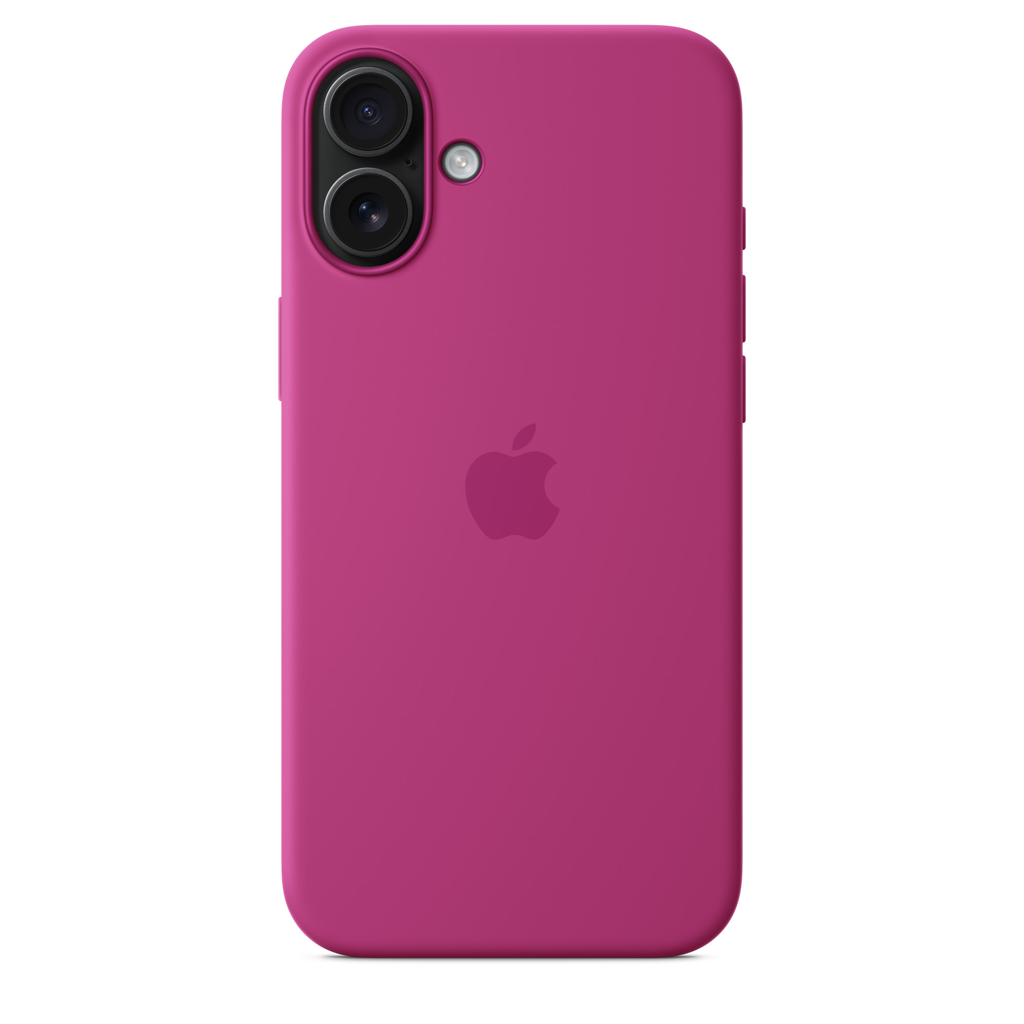 Силиконовый чехол Apple iPhone 16 Plus Silicone Case with MagSafe – Fuchsia (MYYE3ZM/A)