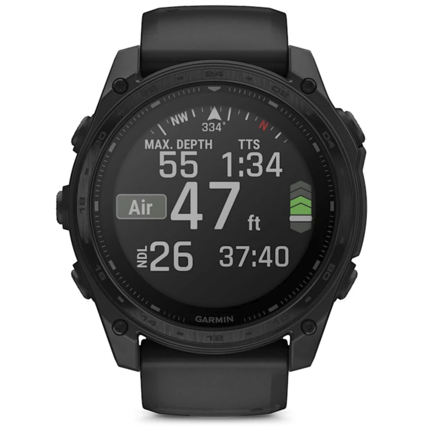 Умные часы Garmin tactix 8 – 51 mm Solar Includes Applied Ballistics Ultralight Solver (010-03407-01)
