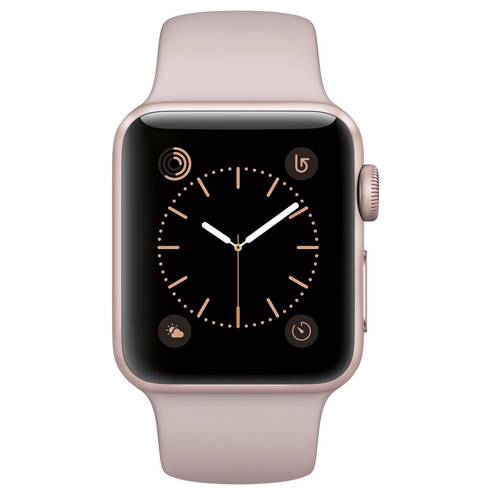 Часы Apple Watch Series 2 38mm (Rose Gold Aluminum Case with Pink Sand Sport Band)