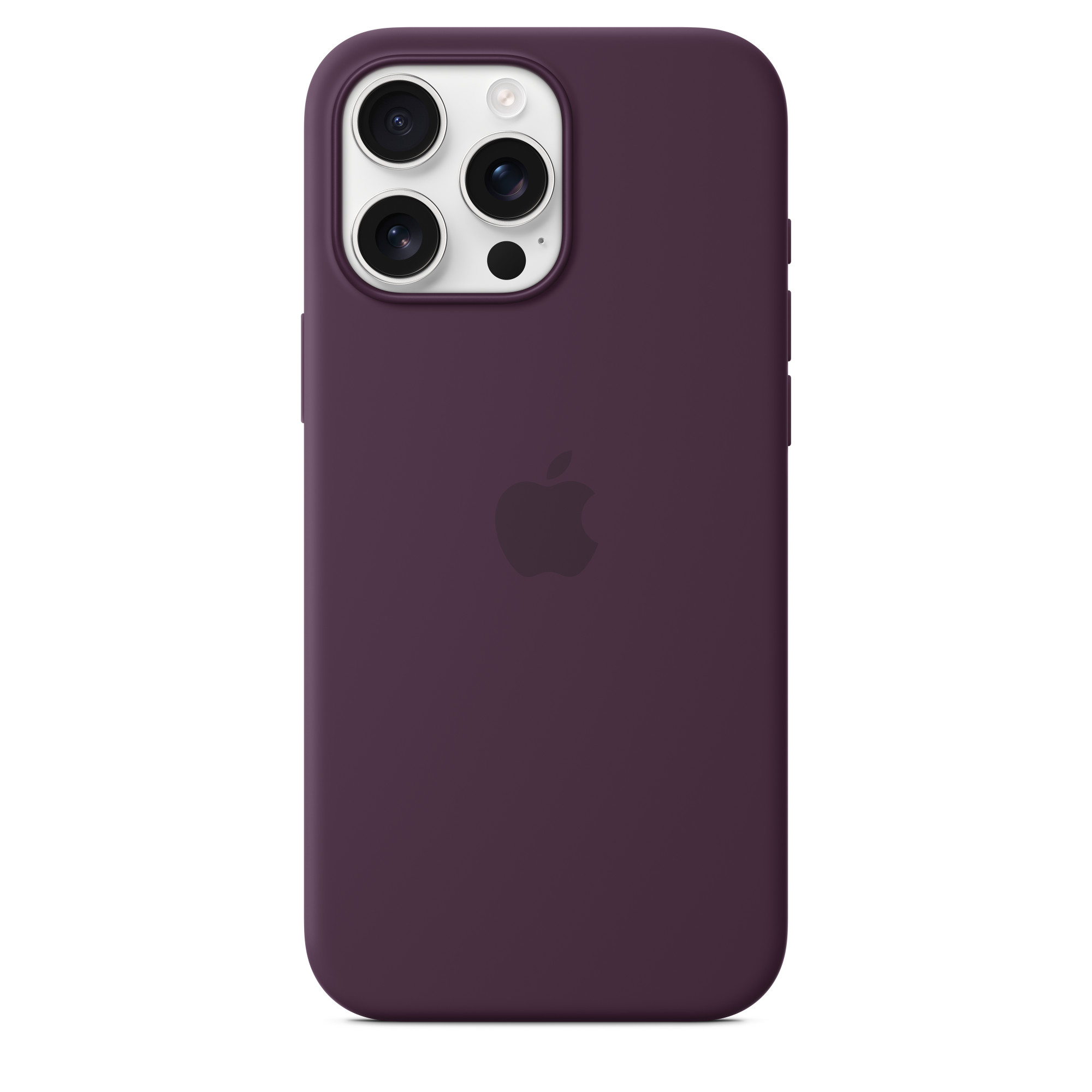 Силиконовый чехол Apple iPhone 16 Pro Max Silicone Case with MagSafe – Plum (MYYW3ZM/A)