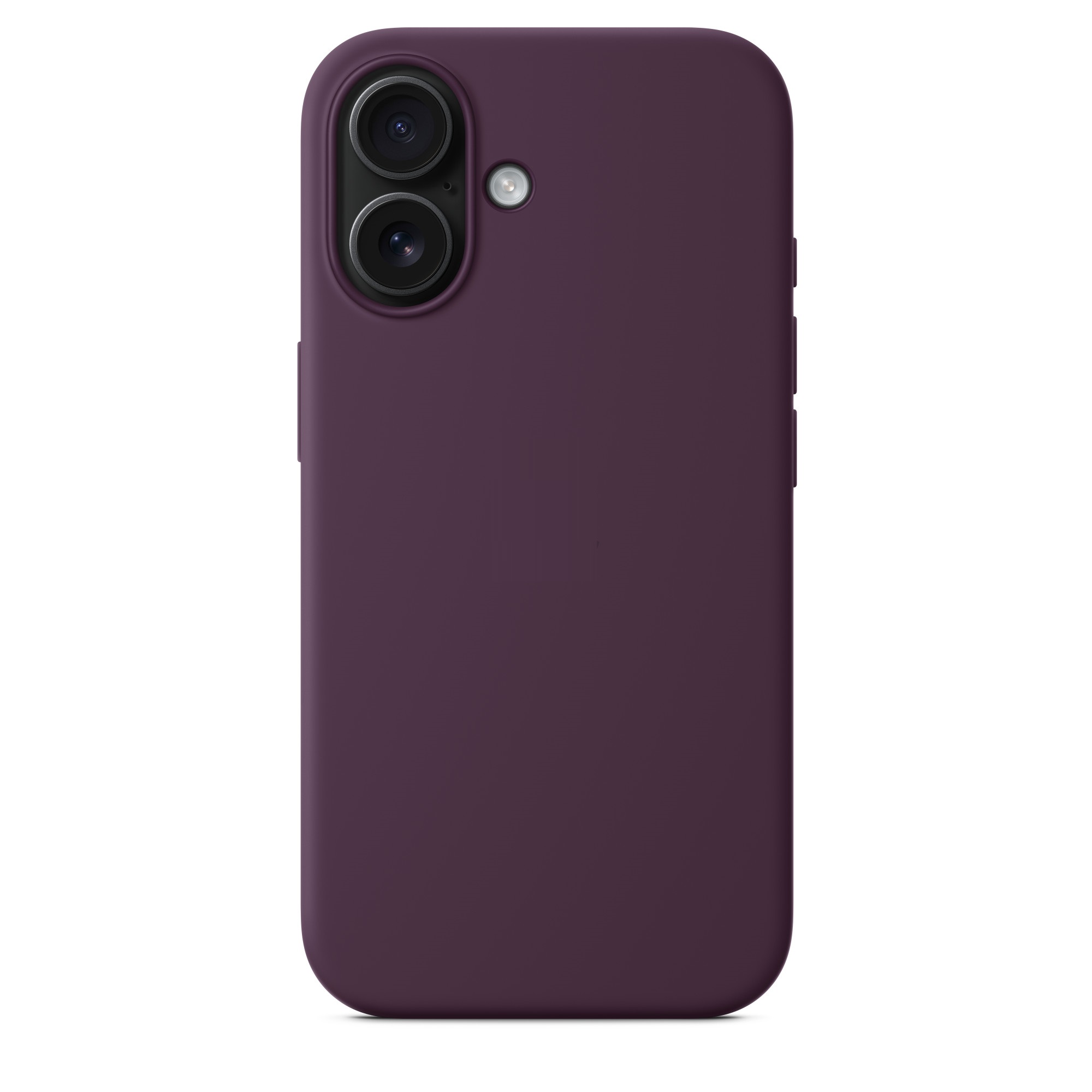 Силиконовый чехол Naturally Silicone Case with MagSafe Plum для iPhone 16