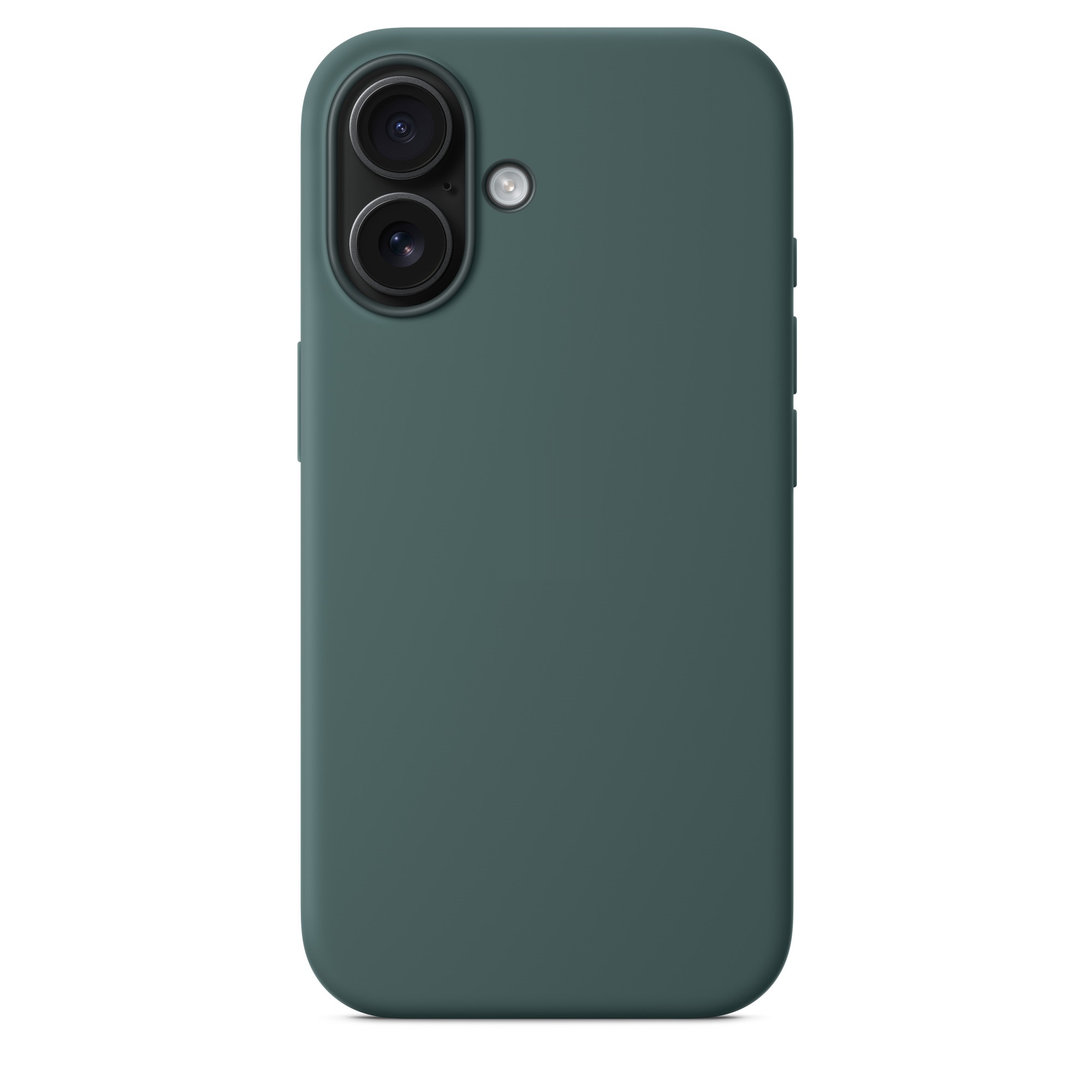 Силиконовый чехол Naturally Silicone Case with MagSafe Lake Green для iPhone 16