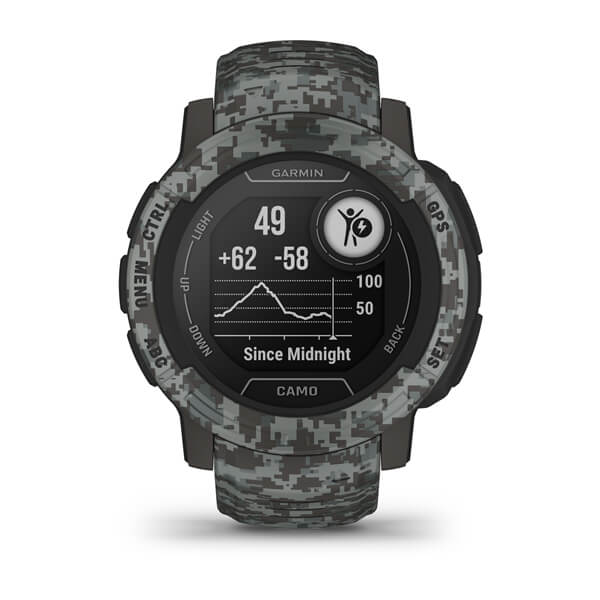 Умные часы Garmin Instinct 2 Camo Edition, Graphite Camo (010-02626-03)