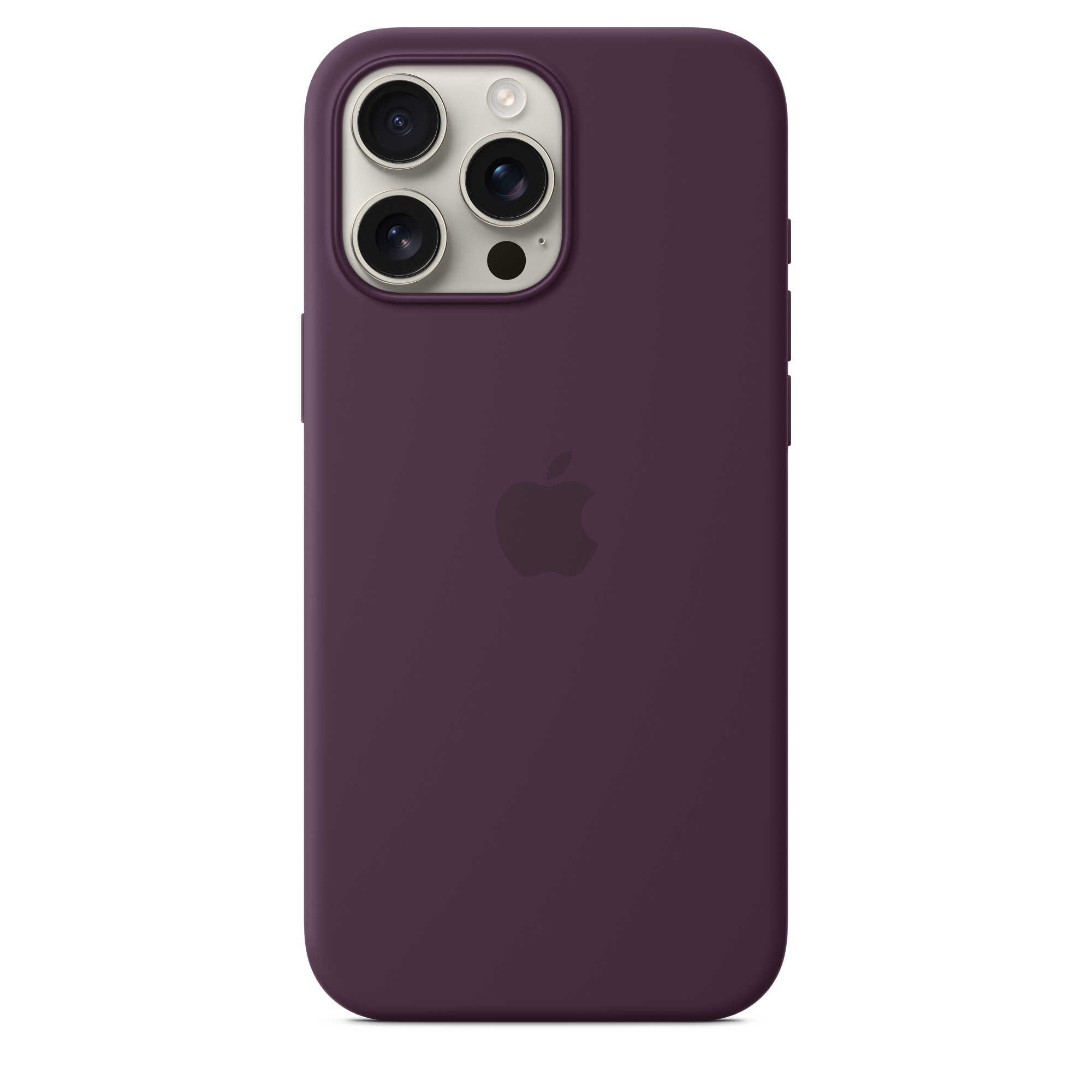 Силиконовый чехол Apple iPhone 16 Pro Max Silicone Case with MagSafe – Plum (MYYW3ZM/A)