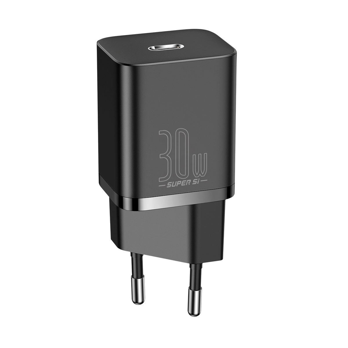 Сетевое зарядное устройство Baseus Super Si 1C USB Type C 30 W Power Delivery Quick Charge (CCSUP-J01) Black