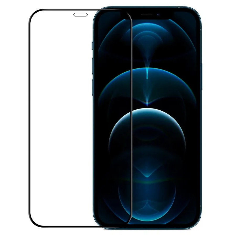 Защитное стекло Gurdini 2.5D Full Cover Glass для iPhone 12 Pro Max