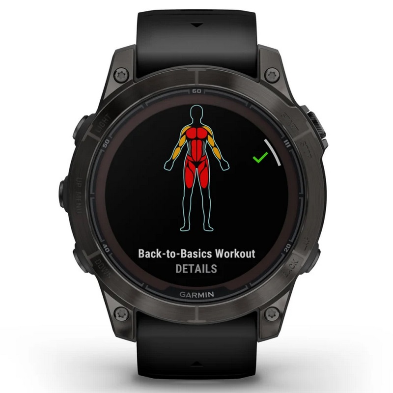 Умные часы Garmin fenix 7 Pro – Sapphire Solar Edition Carbon Gray DLC Titanium with Black Band (010-02777-11)