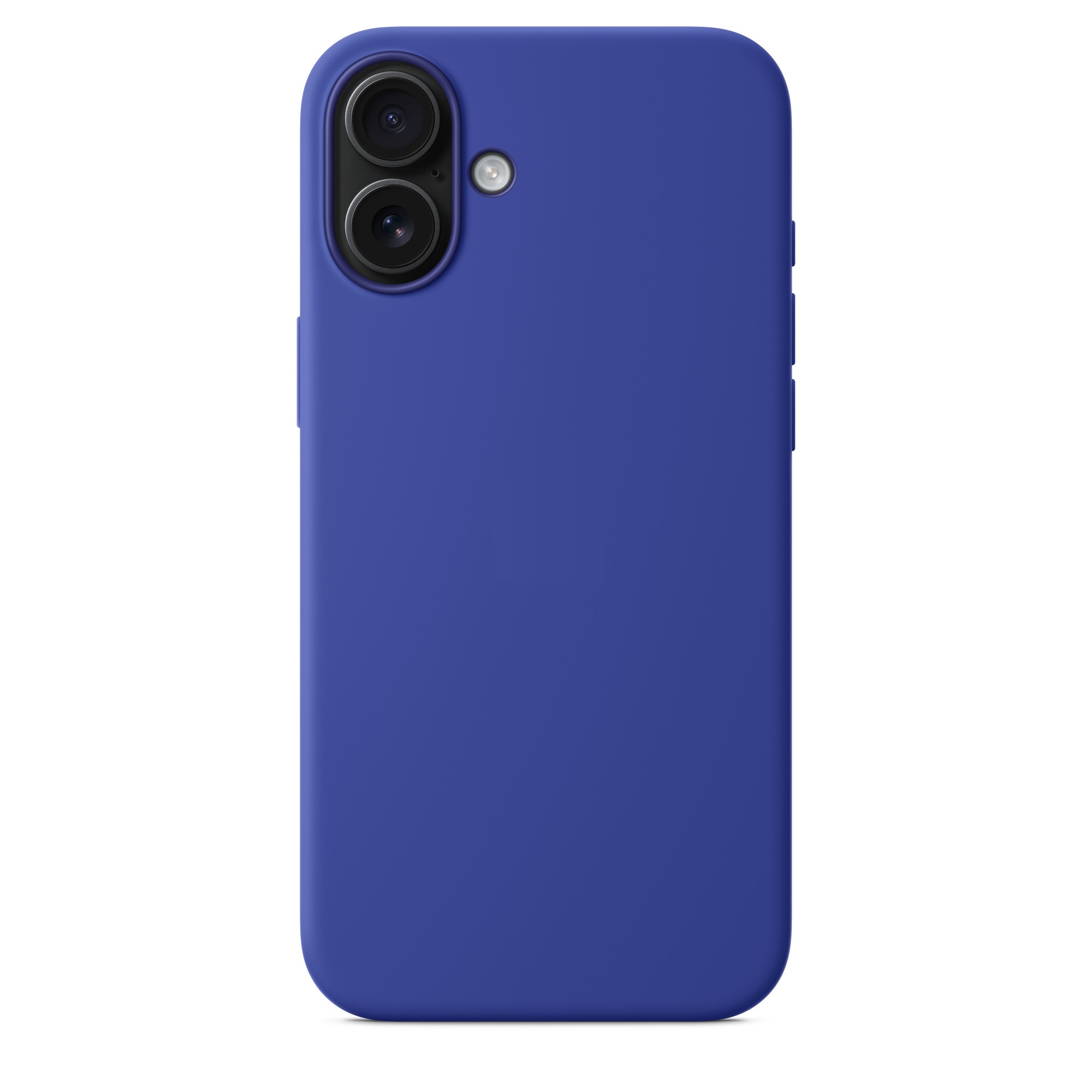 Силиконовый чехол Naturally Silicone Case with MagSafe Ultramarine для iPhone 16 Plus