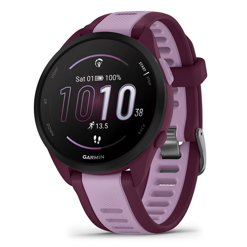 Умные часы Garmin Forerunner 165 Music Berry/Lilac (010-02863-33)