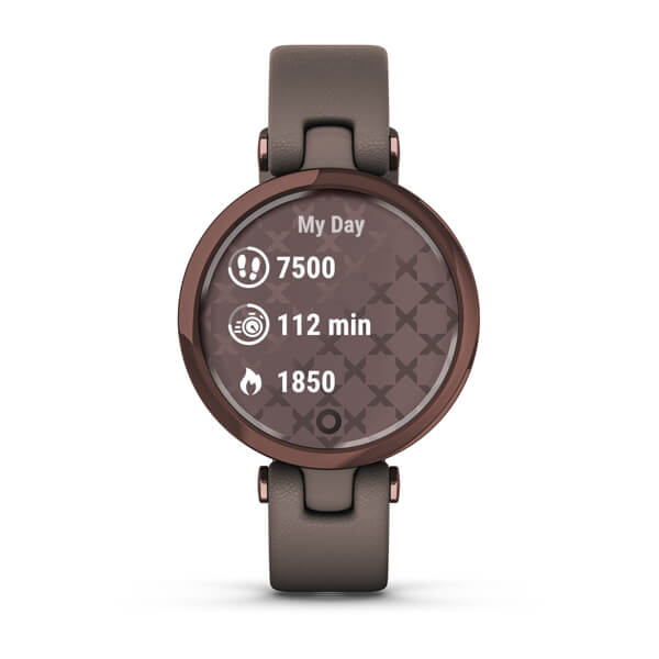 Умные часы Garmin Lily - Classic Edition Dark Bronze Bezel with Paloma Case and Italian Leather Band (010-02384-B0)