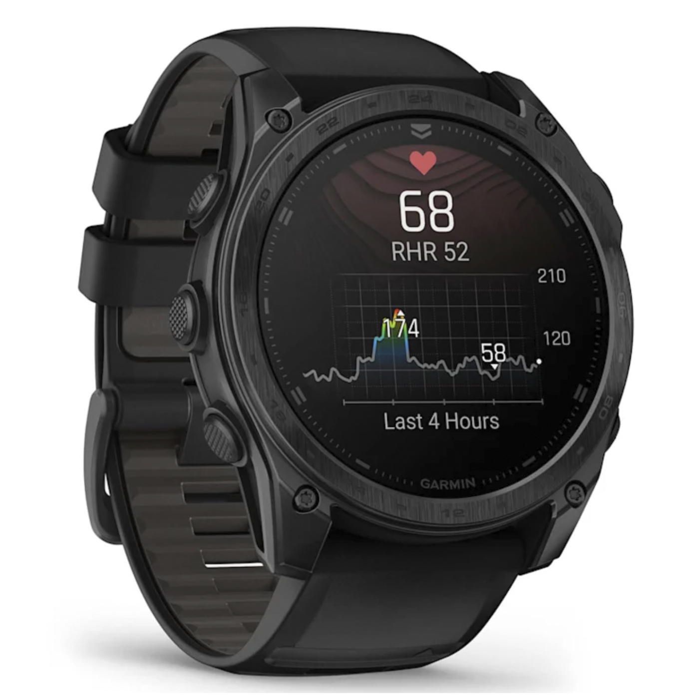 Умные часы Garmin tactix 8 – 51 mm AMOLED Includes Applied Ballistics Ultralight Solver (010-03406-11)
