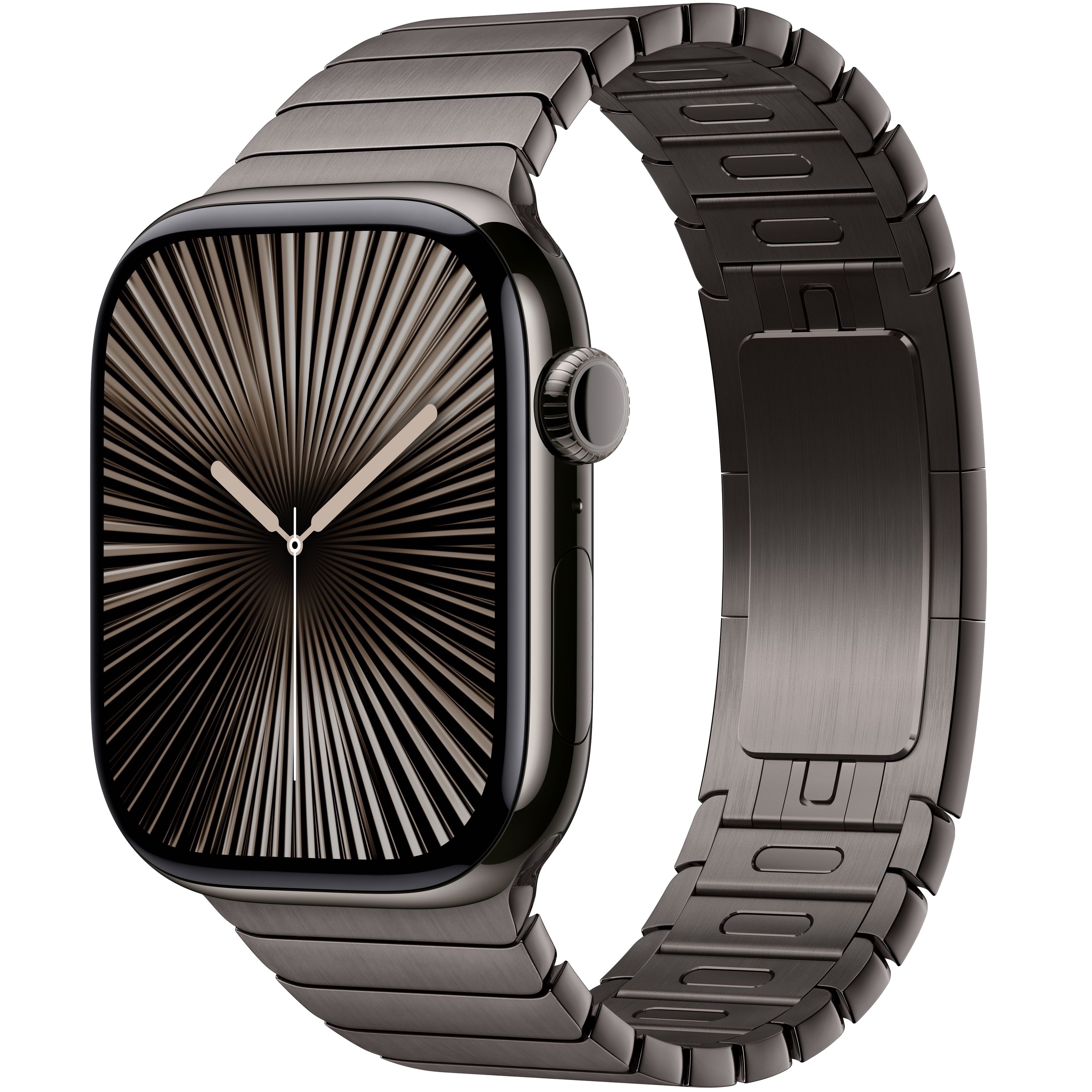 Умные часы Apple Watch Series 10 GPS + Cellular, 46mm Slate Titanium Case with Slate Link Bracelet