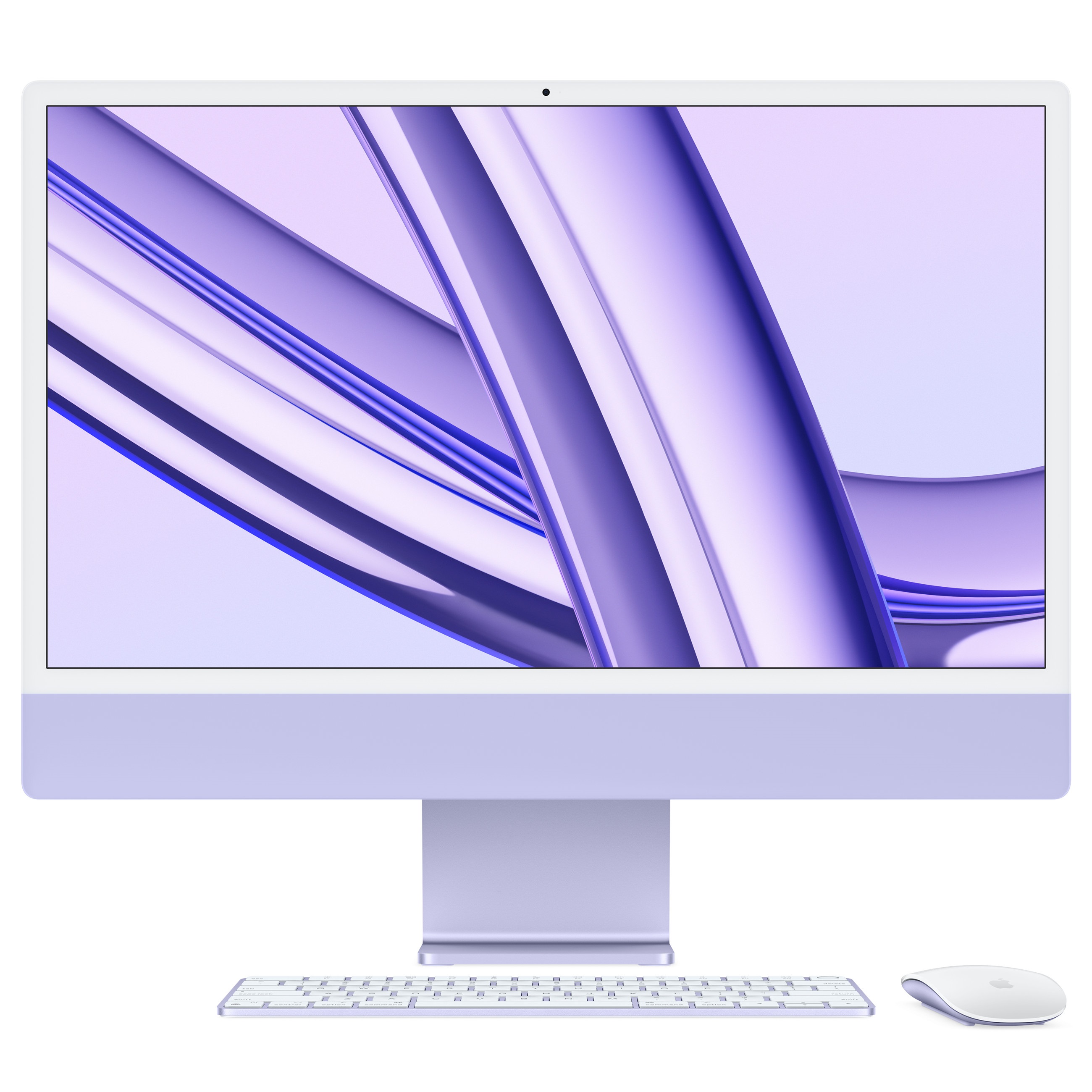 Моноблок Apple iMac 24 4.5K 2023 Purple (Z1A4000BP) M3/16GB/1TB SSD/Apple graphics 10-core/Wi-Fi/BT/MacOS/русская раскладка