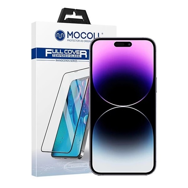 Защитное стекло MOCOll Rhinoceros 2.5D Full Cover для iPhone 14 Pro