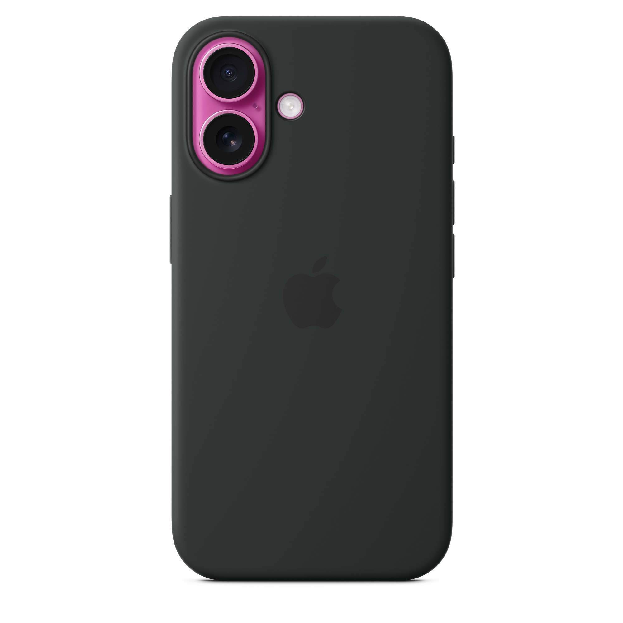 Силиконовый чехол Apple iPhone 16 Silicone Case with MagSafe – Black (MYY13ZM/A)