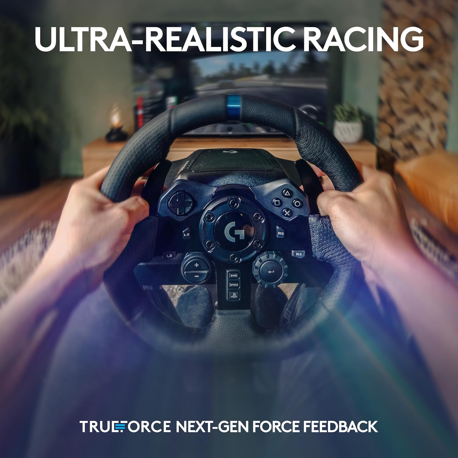 Руль игровой Logitech G923 TrueForce Sony PlayStation 4/5/5 Pro/PC