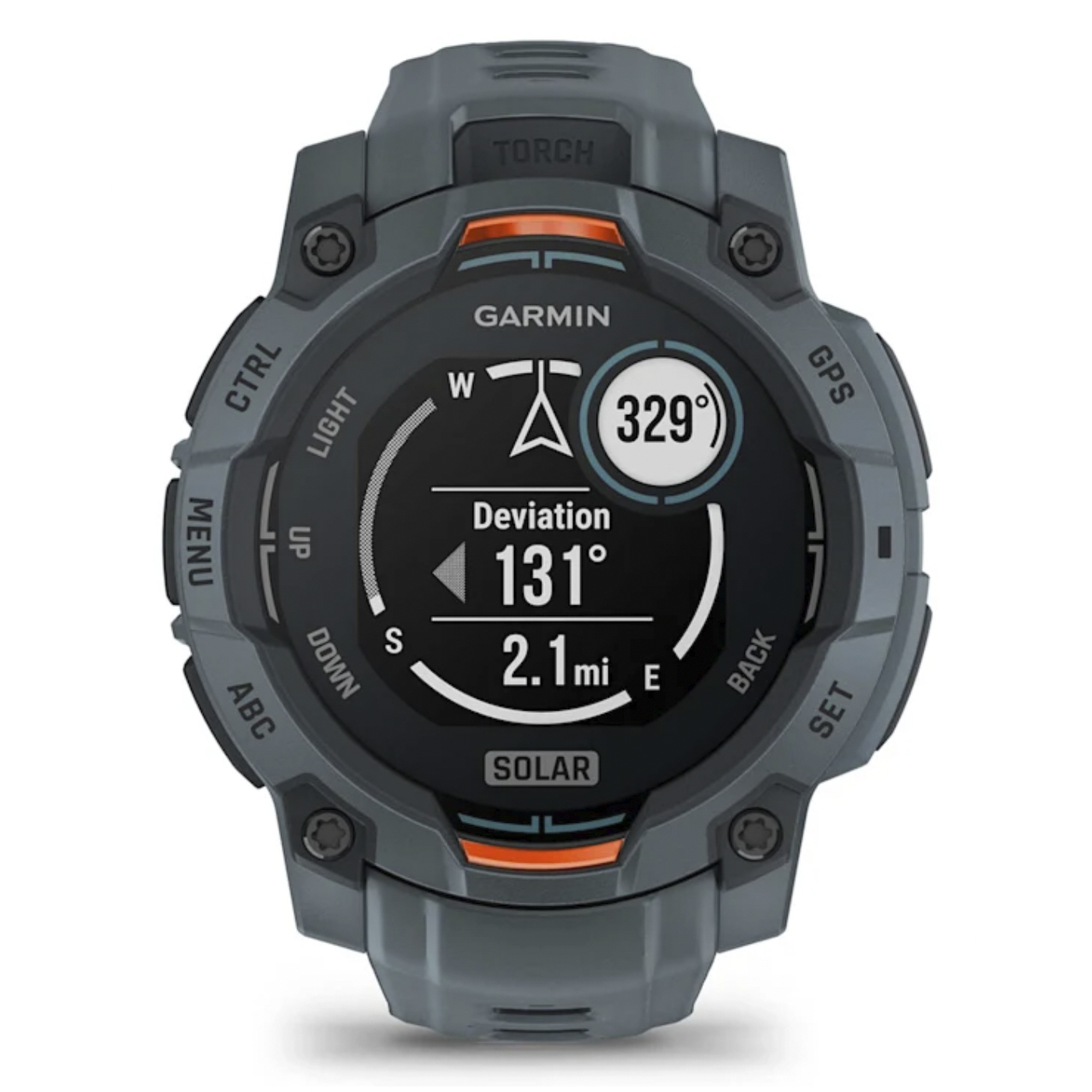 Умные часы Garmin Instinct 3 – 45 mm, Solar Twilight with Twilight Band (010-02934-01)