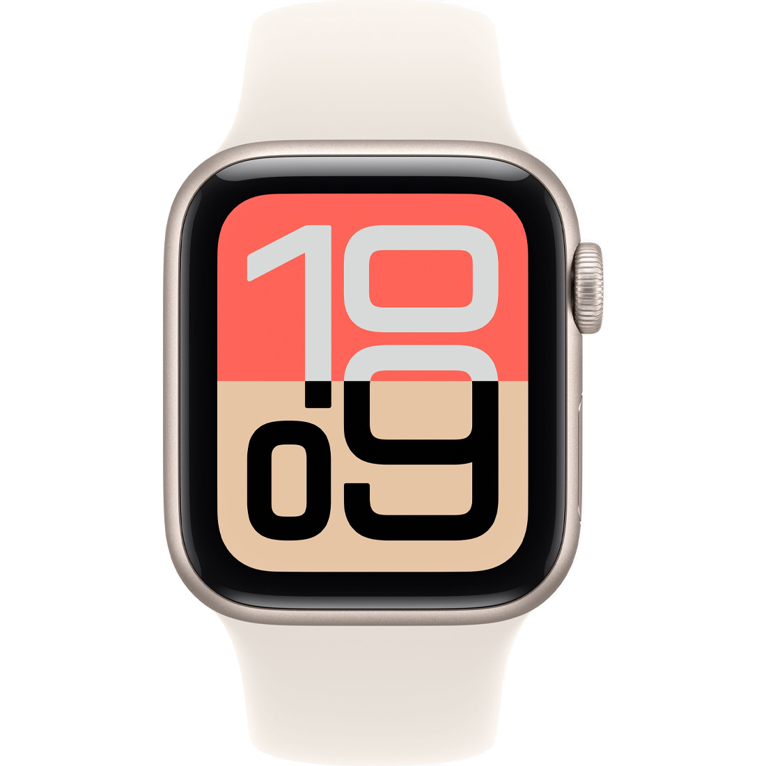 Умные часы Apple Watch SE 3 GPS, 40mm Starlight Aluminum Case with Starlight Sport Band - M/L