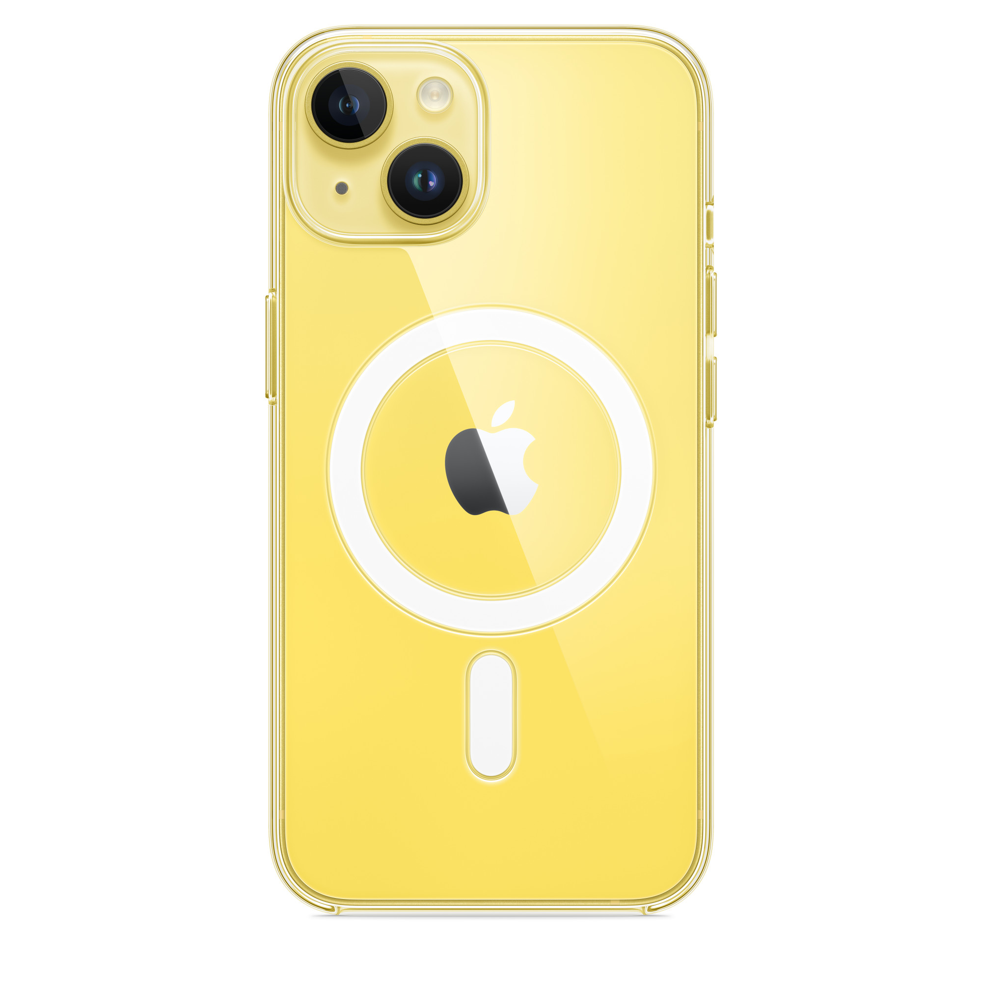 Пластиковый чехол Naturally Clear Case with MagSafe для iPhone 13/14