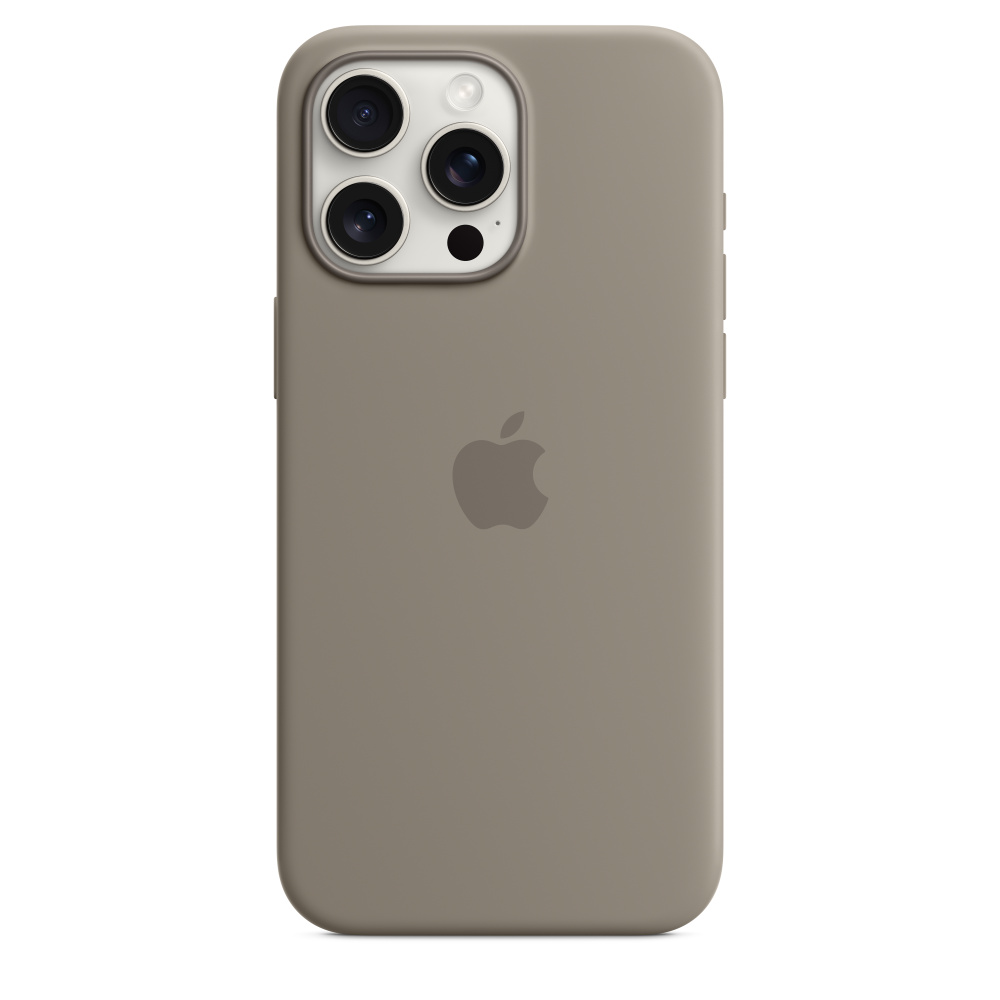 Силиконовый чехол Apple iPhone 15 Pro Max Silicone Case with MagSafe - Clay (MT1Q3ZM/A) для iPhone 15 Pro Max
