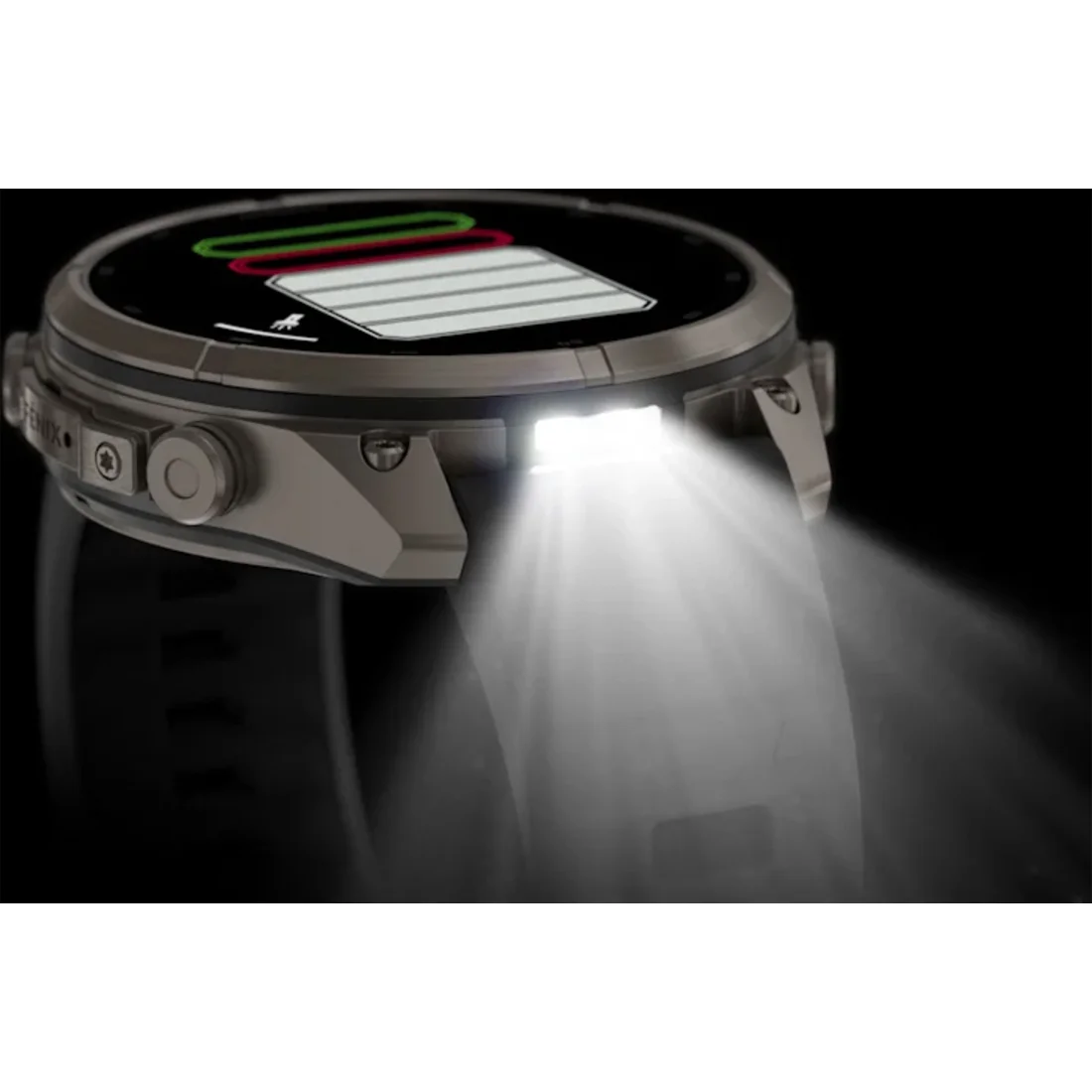 Умные часы Garmin fenix 9 Pro - 47 mm Titanium with Pebble Grey Silicone Band (010-04336-26)