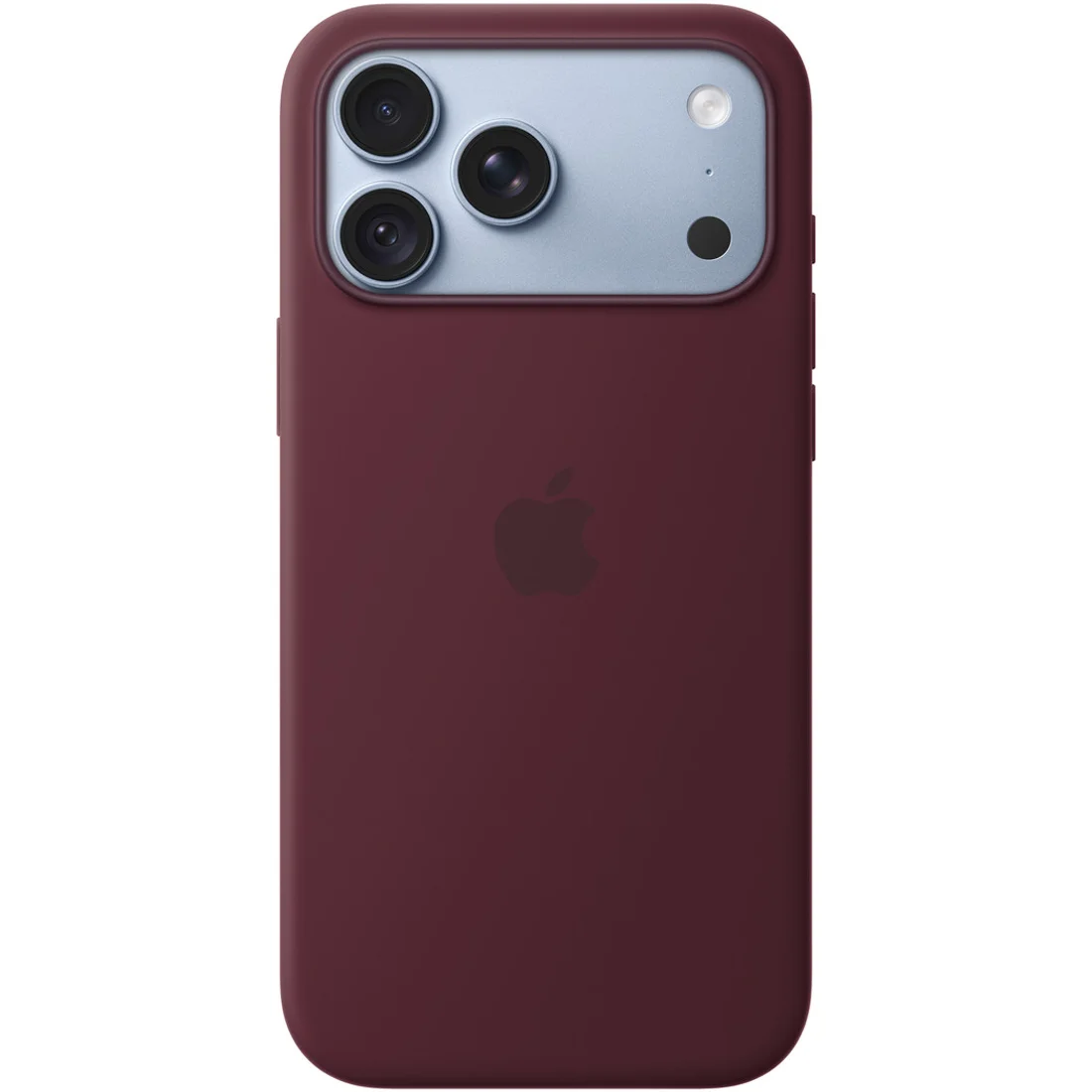 Силиконовый чехол Apple iPhone 17 Pro Max/18 Pro Max Silicone Case with MagSafe – Burgundy (MK914ZM/A)