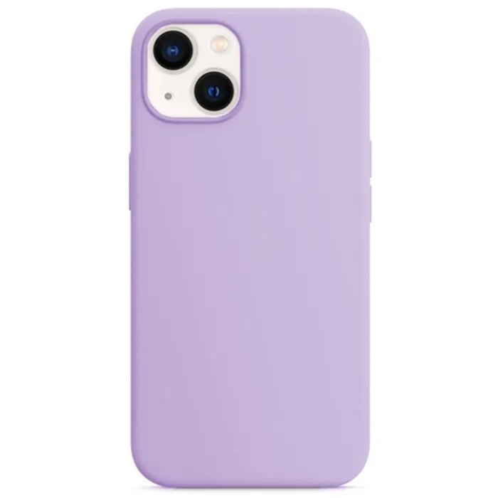 Силиконовый чехол Naturally Silicone Case Purple для iPhone 13