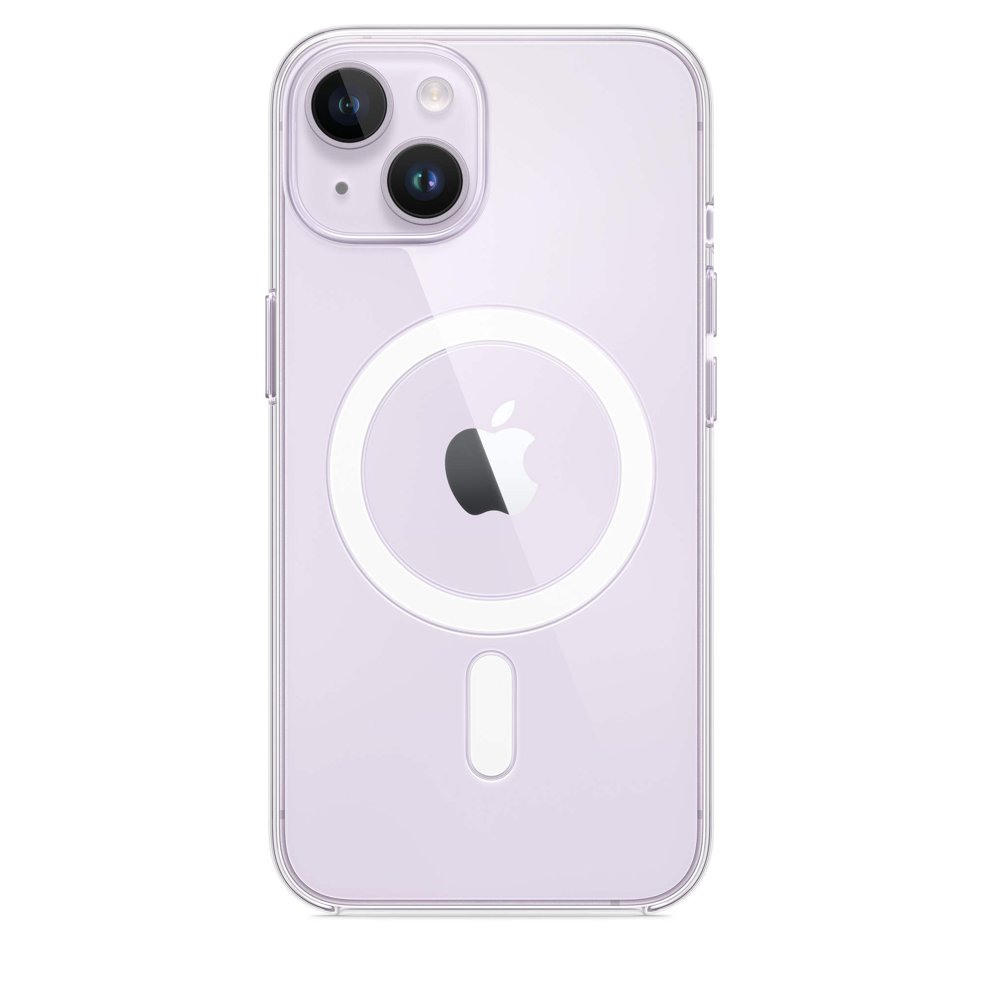 Пластиковый чехол Naturally Clear Case with MagSafe для iPhone 13/14