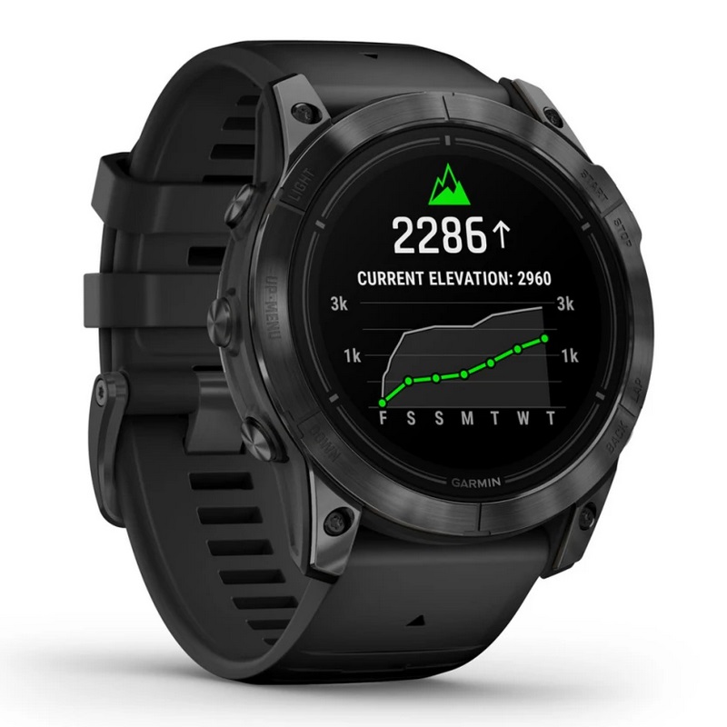 Умные часы Garmin epix Pro (Gen 2) – Standard Edition - 51 mm Slate Grey with Black Band (010-02804-21)