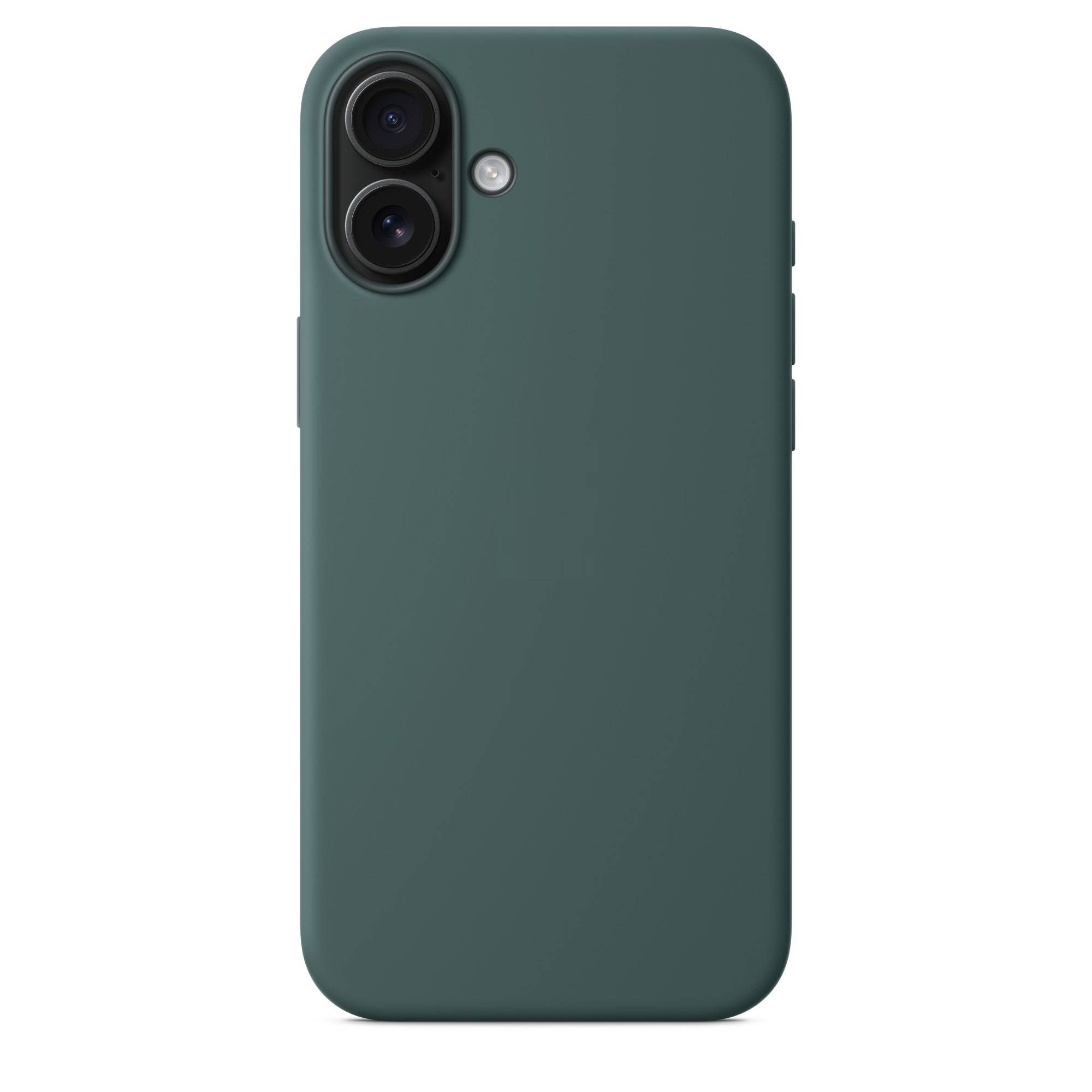 Силиконовый чехол Naturally Silicone Case with MagSafe Lake Green для iPhone 16 Plus