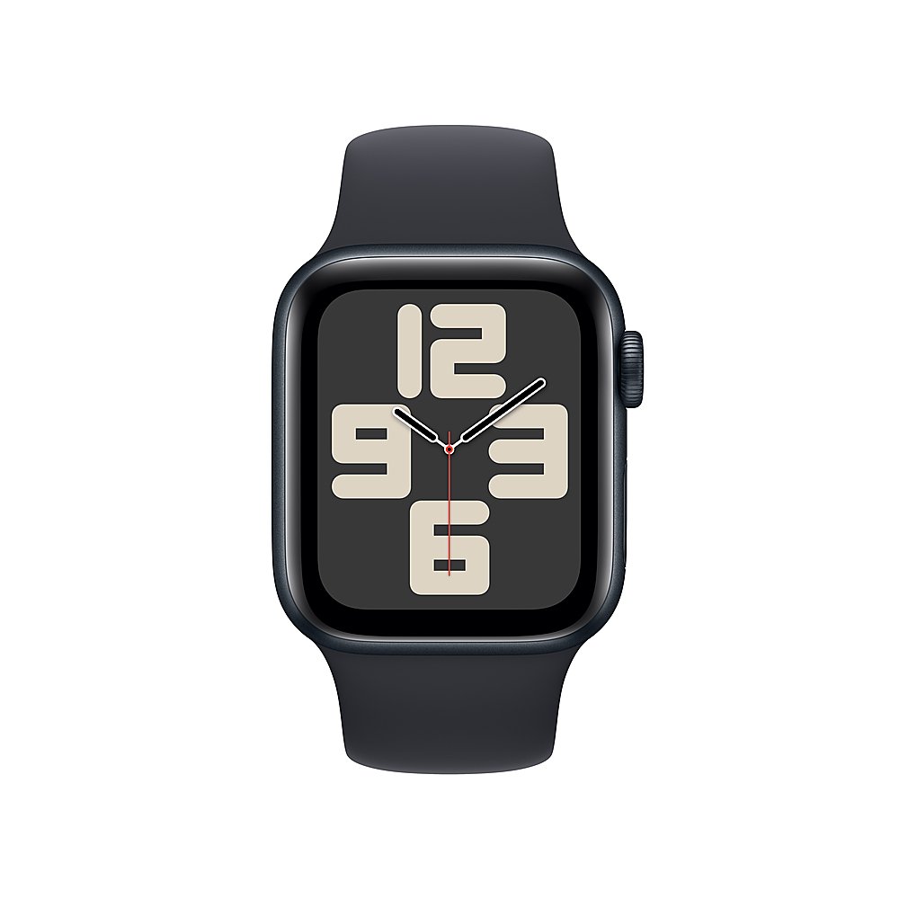 Умные часы Apple Watch Series SE 2023 Gen 2 40mm Aluminium Case, Midnight/Midnight S/M Sport Band