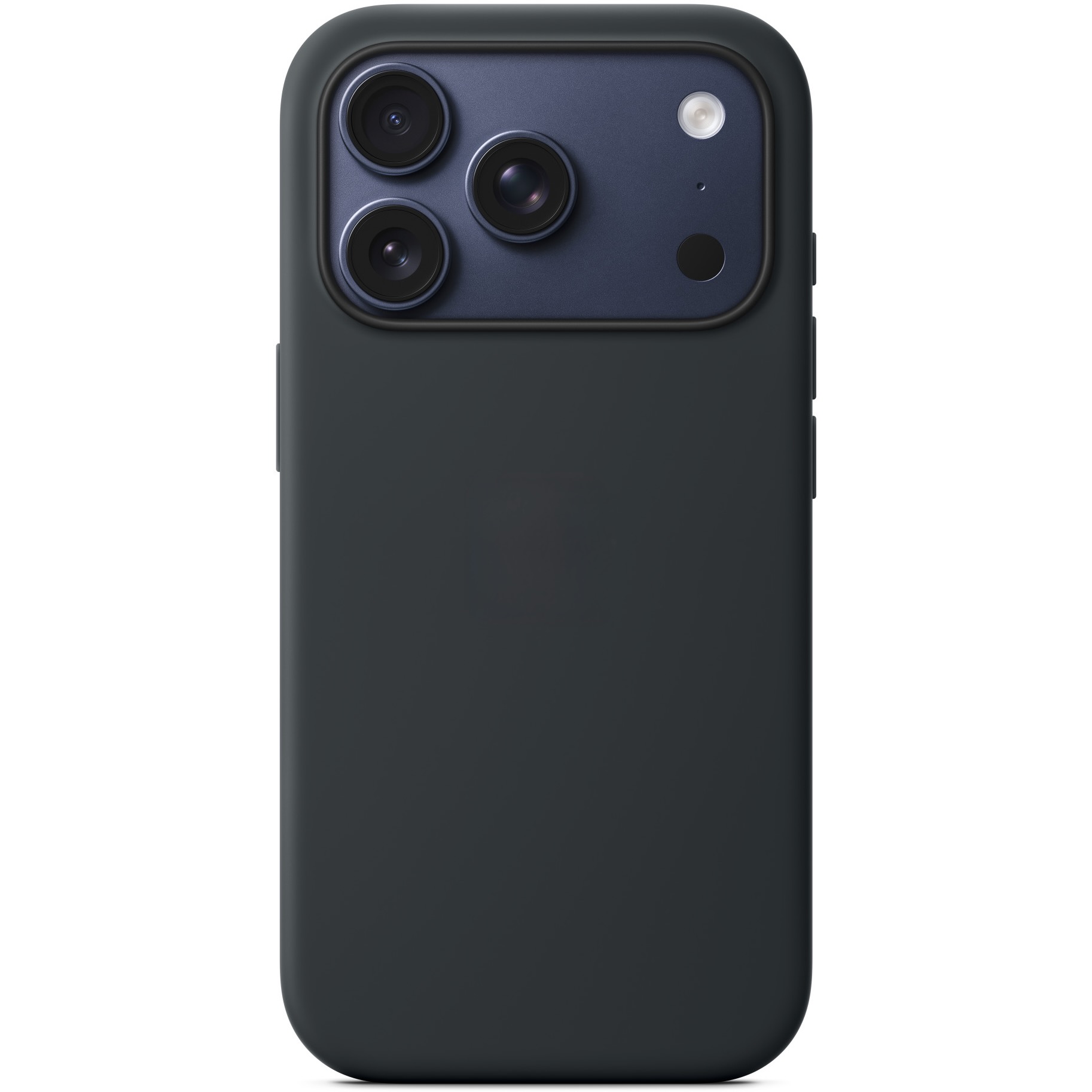Силиконовый чехол Naturally Silicone Case with MagSafe Black для iPhone 17 Pro