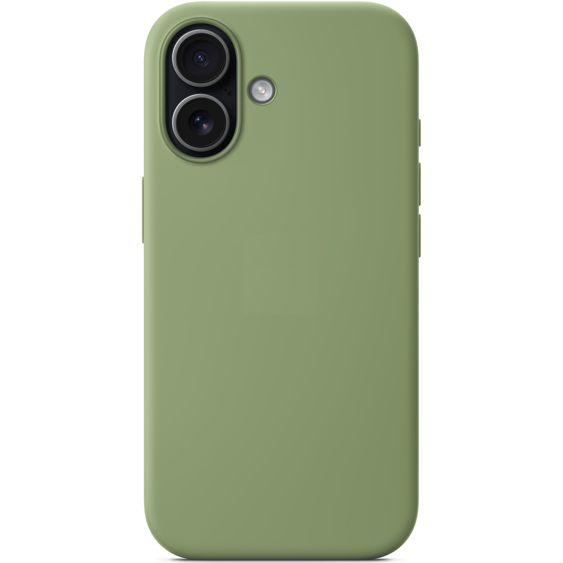 Силиконовый чехол Naturally Silicone Case with MagSafe Light Moss для iPhone 17