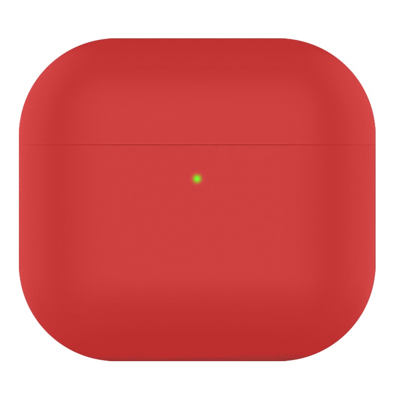 Силиконовый чехол Deppa Red для AirPods 3 (47324)