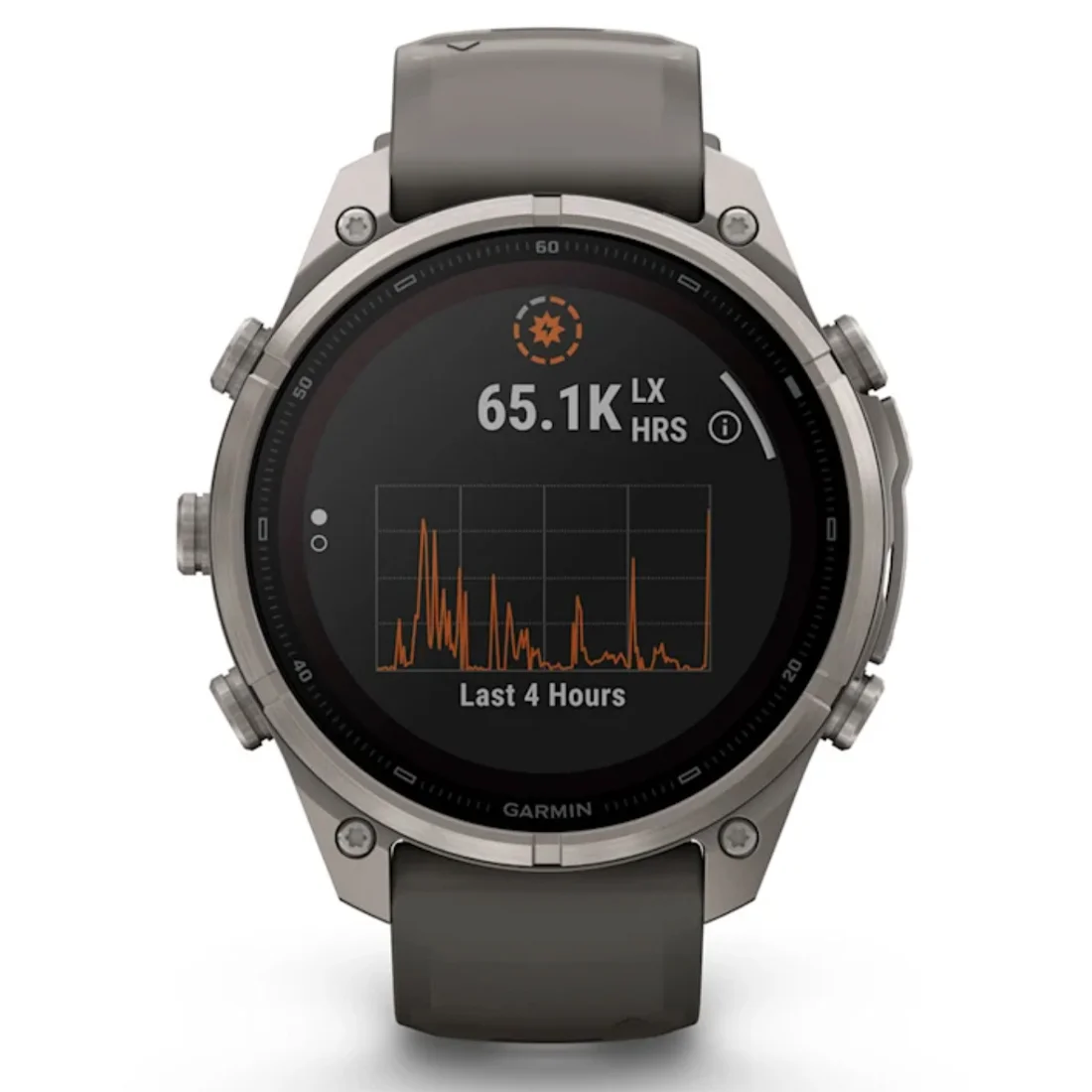 Умные часы Garmin fenix 9 Pro - 47 mm inReach Solar Titanium with Pebble Grey Silicone Band (010-04338-01)