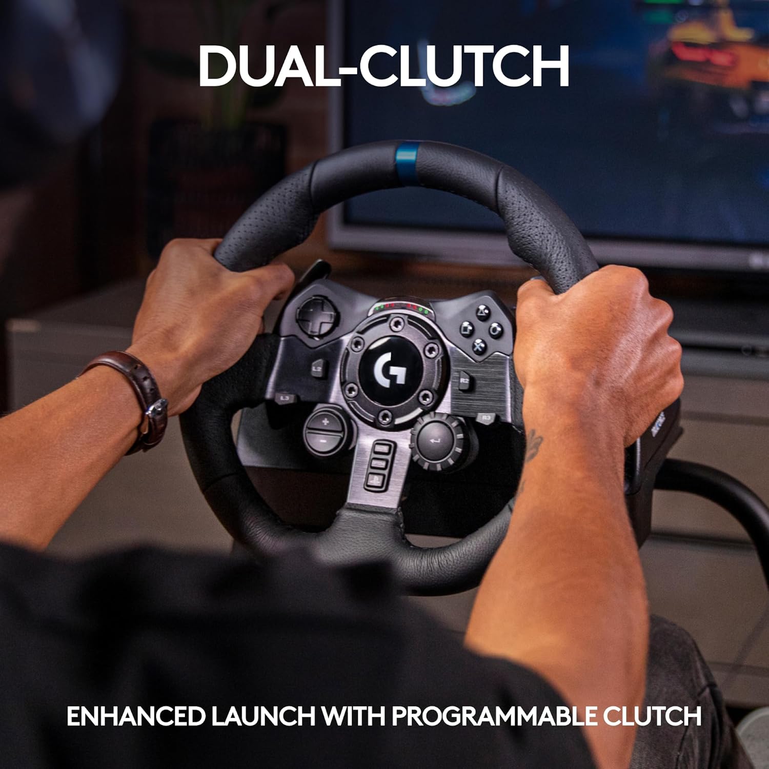 Руль игровой Logitech G923 TrueForce Sony PlayStation 4/5/5 Pro/PC