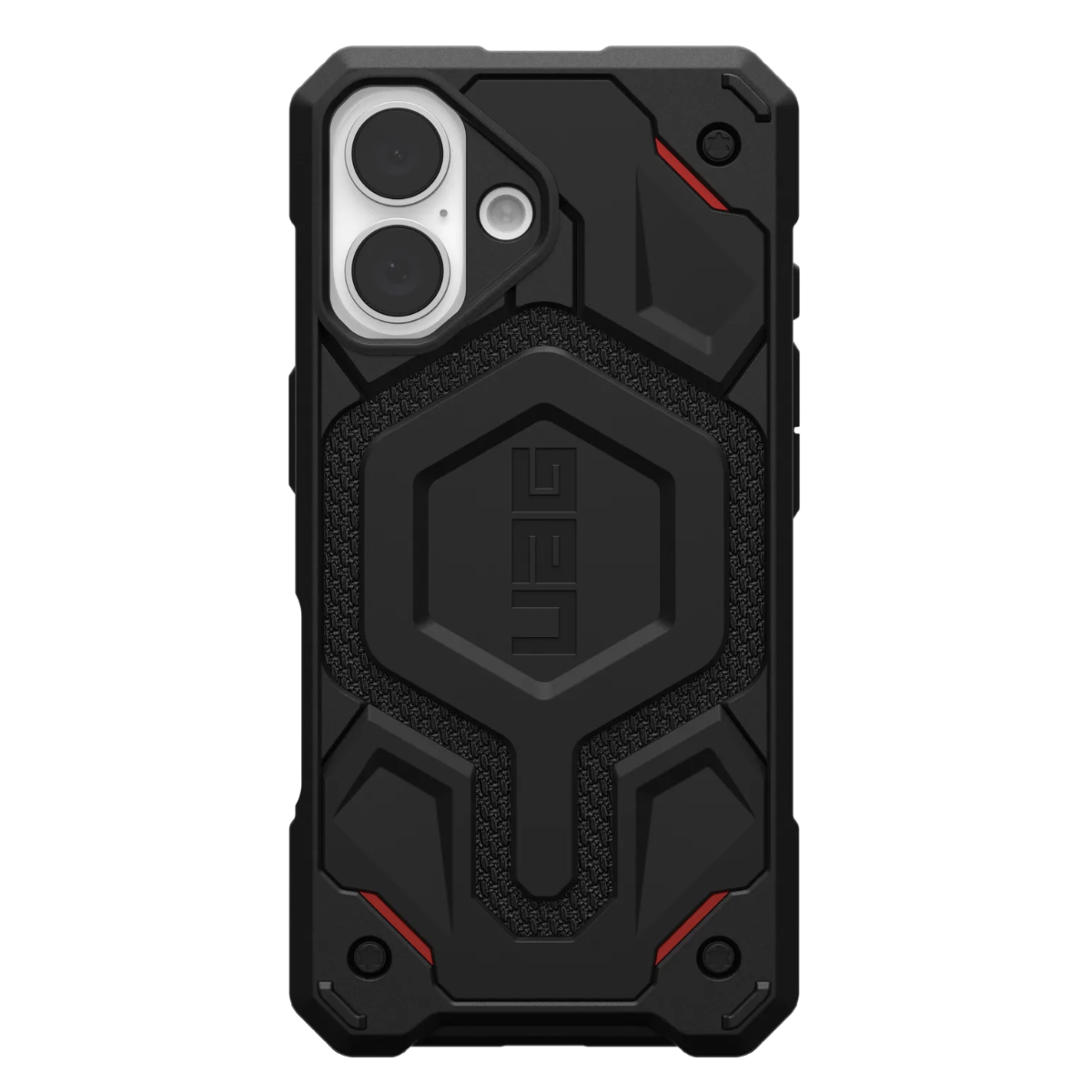 Противоударный защитный чехол UAG Monarch Pro Kevlar MagSafe для iPhone 16 Kevlar Black