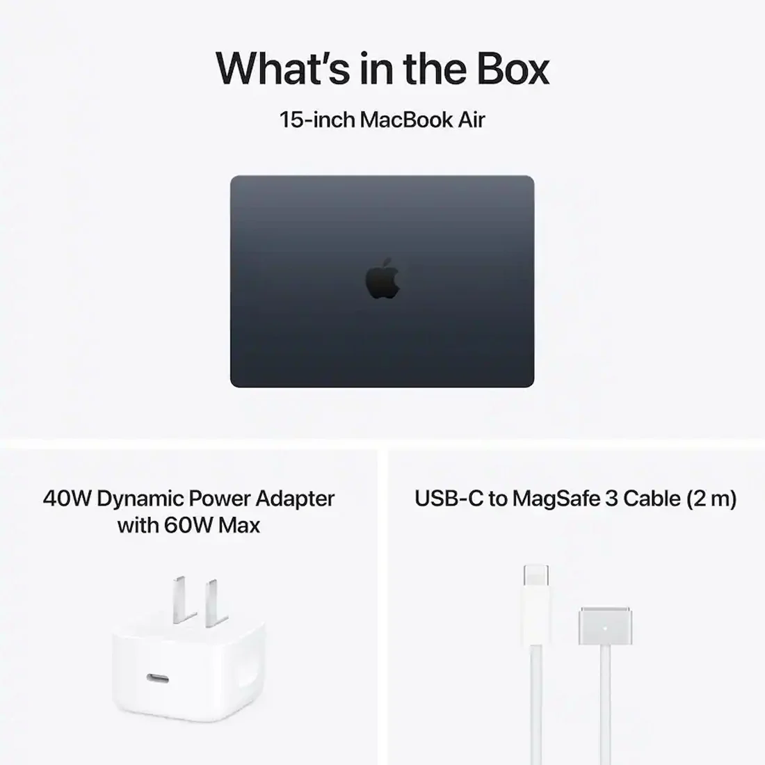 Ноутбук Apple MacBook Air 15 2026 M5 (15.3/2880x1864/32GB/1TB SSD/Apple graphics 10-core) Midnight (Z1LW000MN)