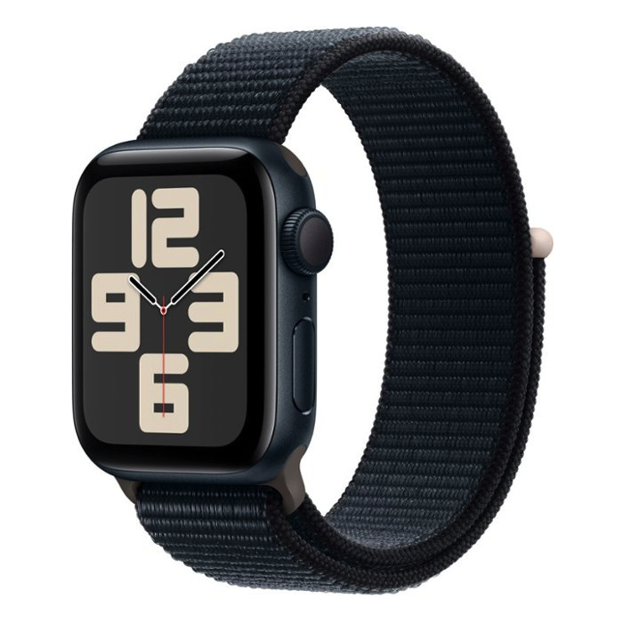 Умные часы Apple Watch Series SE 2023 Gen 2 40mm Aluminium Case, Midnight/Midnight Sport Loop