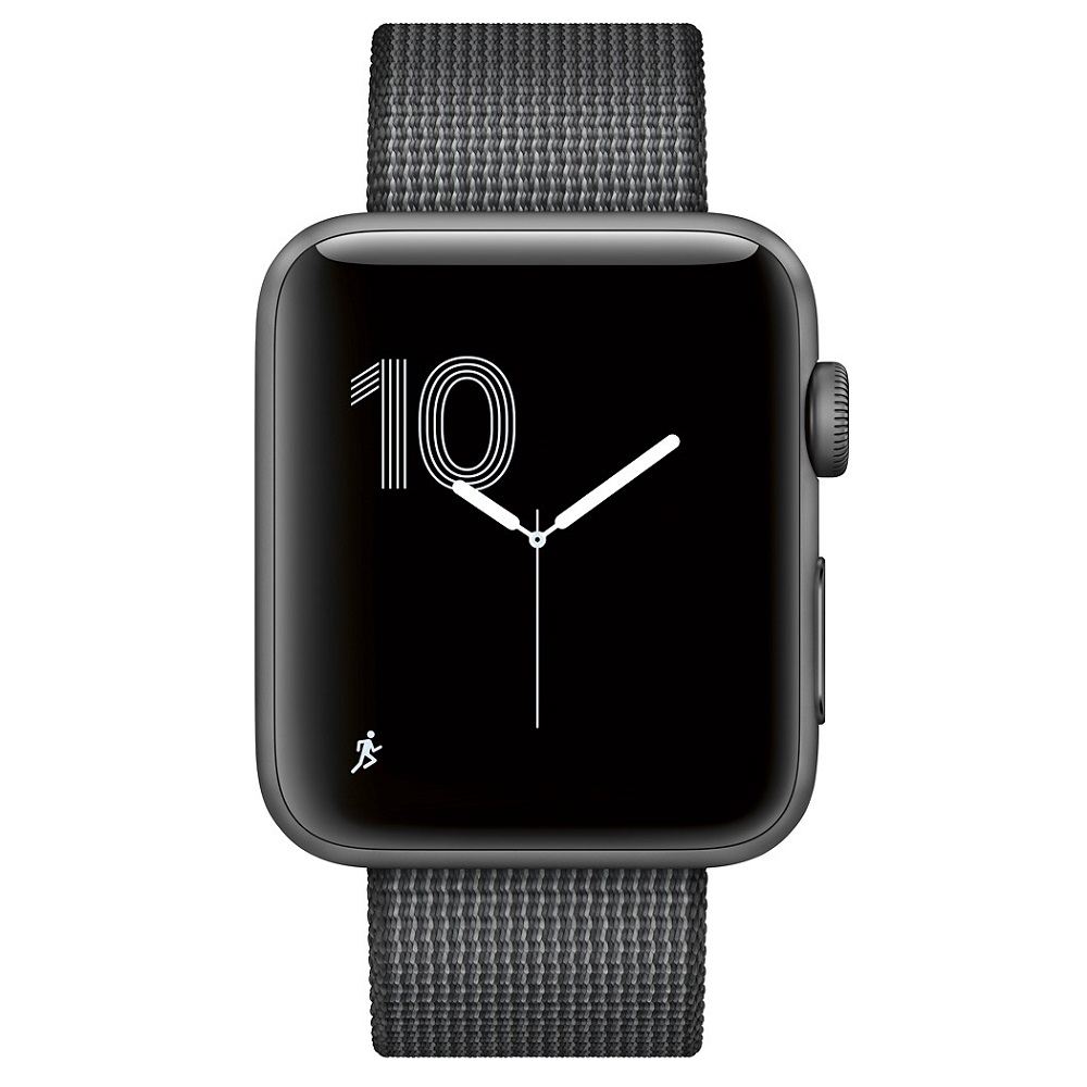 Часы Apple Watch Series 2 42mm (Space Gray Aluminum Case with Black Woven Nylon)