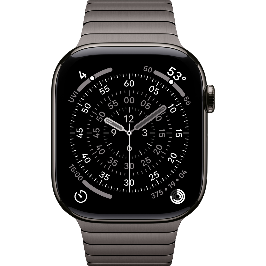 Умные часы Apple Watch Series 11 GPS + Cellular, 46mm Slate Titanium Case with Slate Link Bracelet