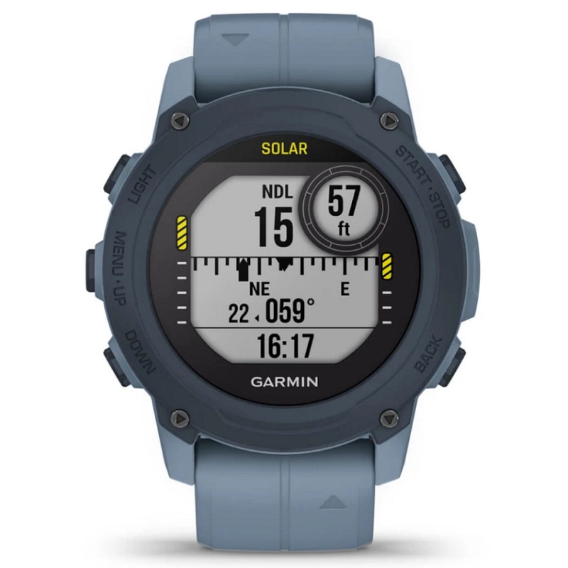 Умные часы Garmin Descent G1 Solar Hurricane Blue (010-02604-13)