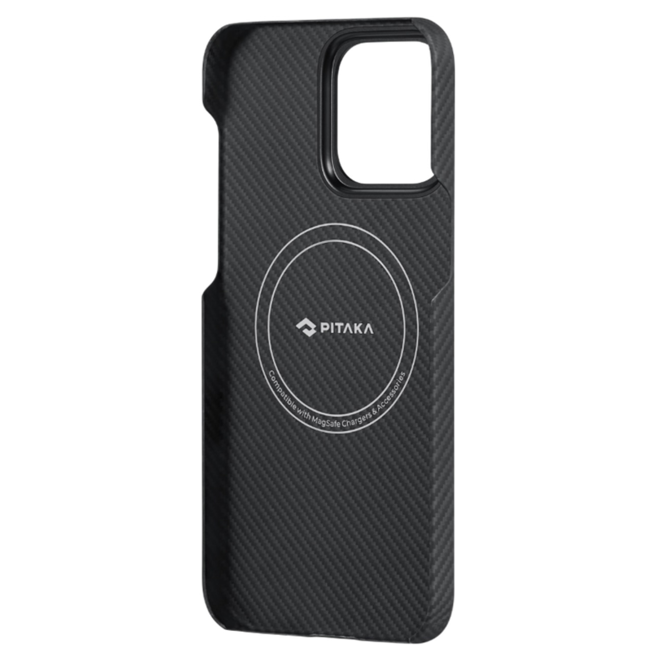 Чехол Pitaka MagEZ Case 4 для iPhone 15 Pro Max (6.7) Black/Grey Twill