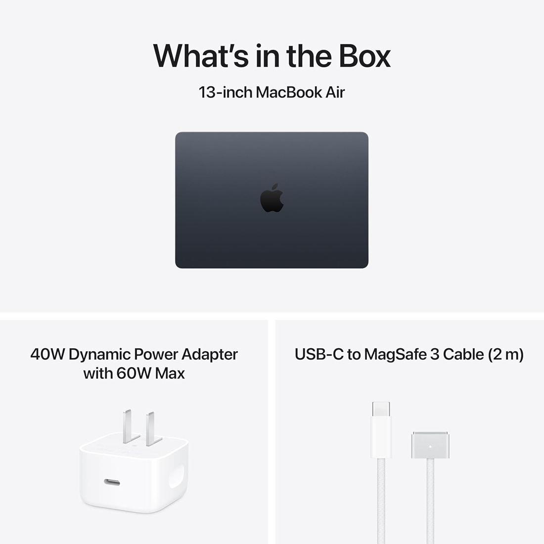 Ноутбук Apple MacBook Air 13 2026 M5 (13.6/2560x1664/16GB/1TB SSD/Apple graphics 10-core) Midnight (MDHF4)