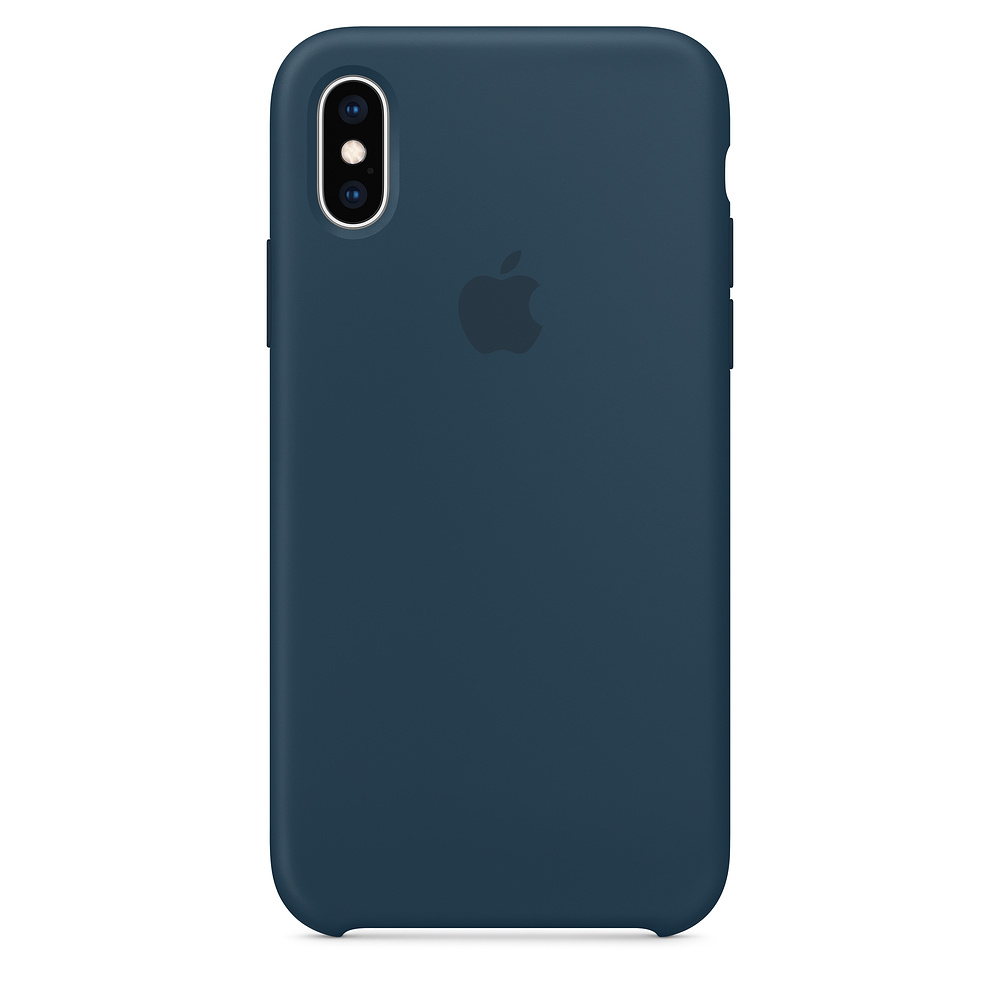 Силиконовый чехол Apple iPhone XS Silicone Case - Pacific Green (MUJU2ZM/A) для iPhone XS