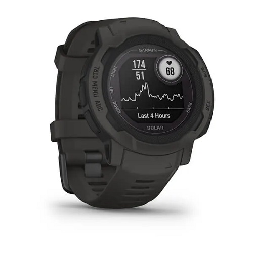 Умные часы Garmin Instinct 2 Solar Graphite (010-02627-00)